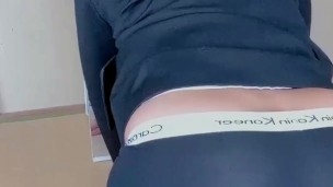 【盗撮】学ラン高校生の生ケツだしフェラがエロ過ぎ