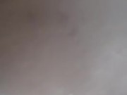 Step sister showing her hairy pussy.