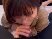 【個人撮影】エロチ〇ポから溢れるくらいの精子を女子大生の彼女はごっくんで飲み干しちゃう♡ gokkun cum in mouth 13/16