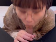 【個人撮影】エロチ〇ポから溢れるくらいの精子を女子大生の彼女はごっくんで飲み干しちゃう♡ gokkun cum in mouth 7/16
