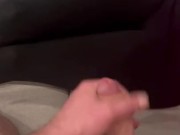 small cumshot on her leggings while watching tv 10/16