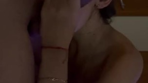 Novia le encanta tragarse el semen