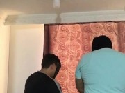 Hard sex with two masked men, he nails me hard and I suck cock 11/16