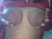 Hot teen masturbates in her room when she is home alone
