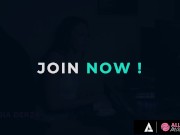 Teen Brunette Bangs Her Hot Masseuse 1/16