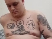 Solo masturbation with lotion and cum shot 6/16