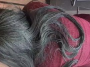 mi primastra colegiala sola en casa y aprovecho para follármela No le entró en su culo tan apretado