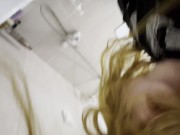 Having fun with a couple of cute dolls 13/16