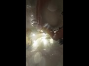 webcam under bath. girlfriend after sex in shower 10/16