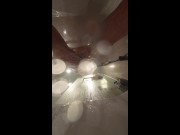 webcam under bath. girlfriend after sex in shower 7/16