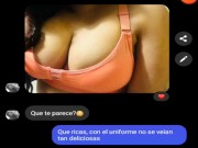 CAJERA DEL OXXO ME MANDA WHATSAPP Y COJEMOS 3/16