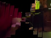 Showing her beautiful breasts in a pub 15/16