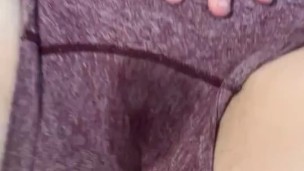 Oops, I came in my gym shorts