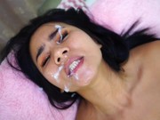 Facial Cumshots for Asian Milf Slut 3/16