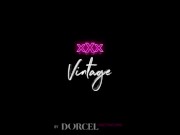 Vintage trio and DP with a busty blonde babe 1/16