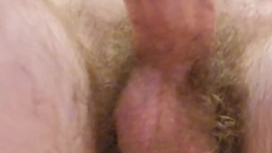 Fucking my tight hairy asshole in the shower till I cum