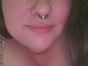 Cleavage and Vaping 💜 7/16