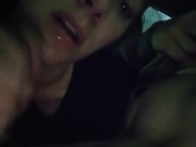 Heather Kane Jerks Off Fan in Parking Garage after Denying Riding His Cock 9/16