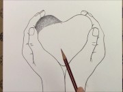 Kolay-Karakalem-Çizim-Fikirleri-2023 10/16