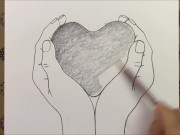 Kolay-Karakalem-Çizim-Fikirleri-2023 11/16