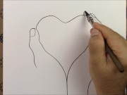 Kolay-Karakalem-Çizim-Fikirleri-2023 5/16