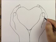 Kolay-Karakalem-Çizim-Fikirleri-2023 8/16