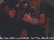 Playing Ukulele Music With My Penis Out 10/16