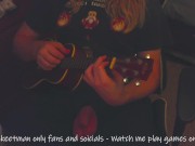 Playing Ukulele Music With My Penis Out 12/16