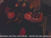 Playing Ukulele Music With My Penis Out 15/16