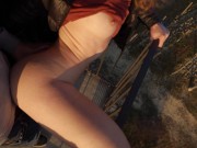 risky outdoor sex in puffy jacket 9/16