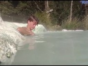 Come passare una giornata alle terme in Toscana con @almasol e guardoni ( Bagni di Petriolo) Siena 7/16