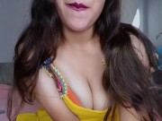 JOI SEX VIRTUAL - Namorada Safada falando sacanagem doida pra dar 💦😈- Dirty talking/boobs/Fetiche 4/16