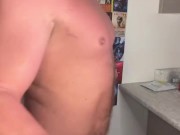 Hot buff guy makes big gym ASS jiggle TikTok 16/16