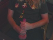 Using Two Hands I Need You to Cup My Big Balls 7/16