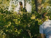 OLD4K. Old man decides to bonk sweet girl he meets in the fresh air 1/16