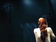 Voyeur Life Hot Redhead Is Taking Shower in Warehouse X 14/16
