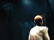 Voyeur Life Hot Redhead Is Taking Shower in Warehouse X 8/16