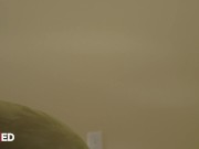 Milfed - Carmen Valentina Comes In The Living Room And Finds Her Husband's Friend Waiting For Her