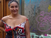 She questions random guys and has sex with 'em! Gigi Lust! 2/16