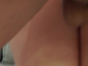 Girl visiting friend was fucked and fed sperm 7/16