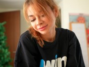 😈Real homemade sex before morning business with Loly Lips🧡 2/16