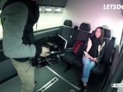 Euro Beauty Lullu Gun Sucks And Rides Big Dick Chauffer In Nasty Traffic Sex Action - LETSDOEIT 1/16