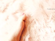 Cute toes and feet rubbing on a soft carpet! 15/16