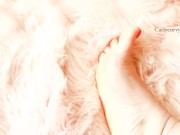 Cute toes and feet rubbing on a soft carpet! 6/16