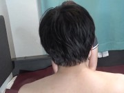 【メンズエステ裏講習】コスプレ服の巨乳美女をマッサージしていたら興奮して中出ししちゃったｗｗｗ 1/16