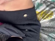 she is going to work with cum on her pantyhose 15/16