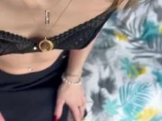 she is going to work with cum on her pantyhose 2/16