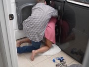Asian Stepsis Stuck in Dryer 3/16