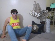 Beach Male Model Video Shoot with MAOLO Bcums Porn! 2/16