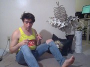 Beach Male Model Video Shoot with MAOLO Bcums Porn! 3/16